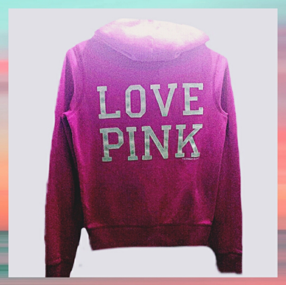 PINK Victorias Secret Hoodie pink small